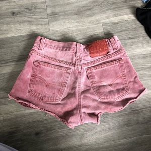 Levi’s high waisted red short